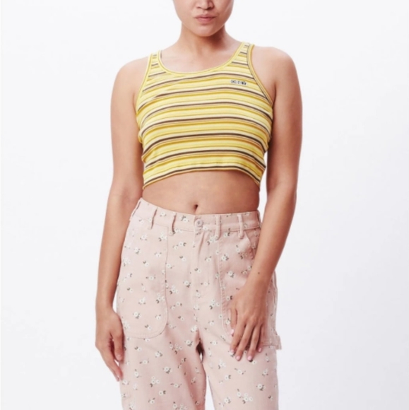 Obey Fireside Striped Tank - Picture 5 of 7